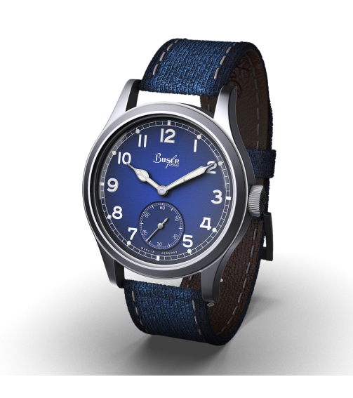 GSTP 38 mm Blau SS