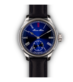 Marine 38 mm Romisch Blau